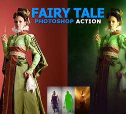 极品PS动作－梦幻童话（第二版）：Fairy Tale Photoshop Action
